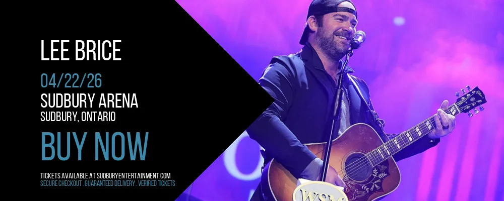 Lee Brice at Sudbury Arena